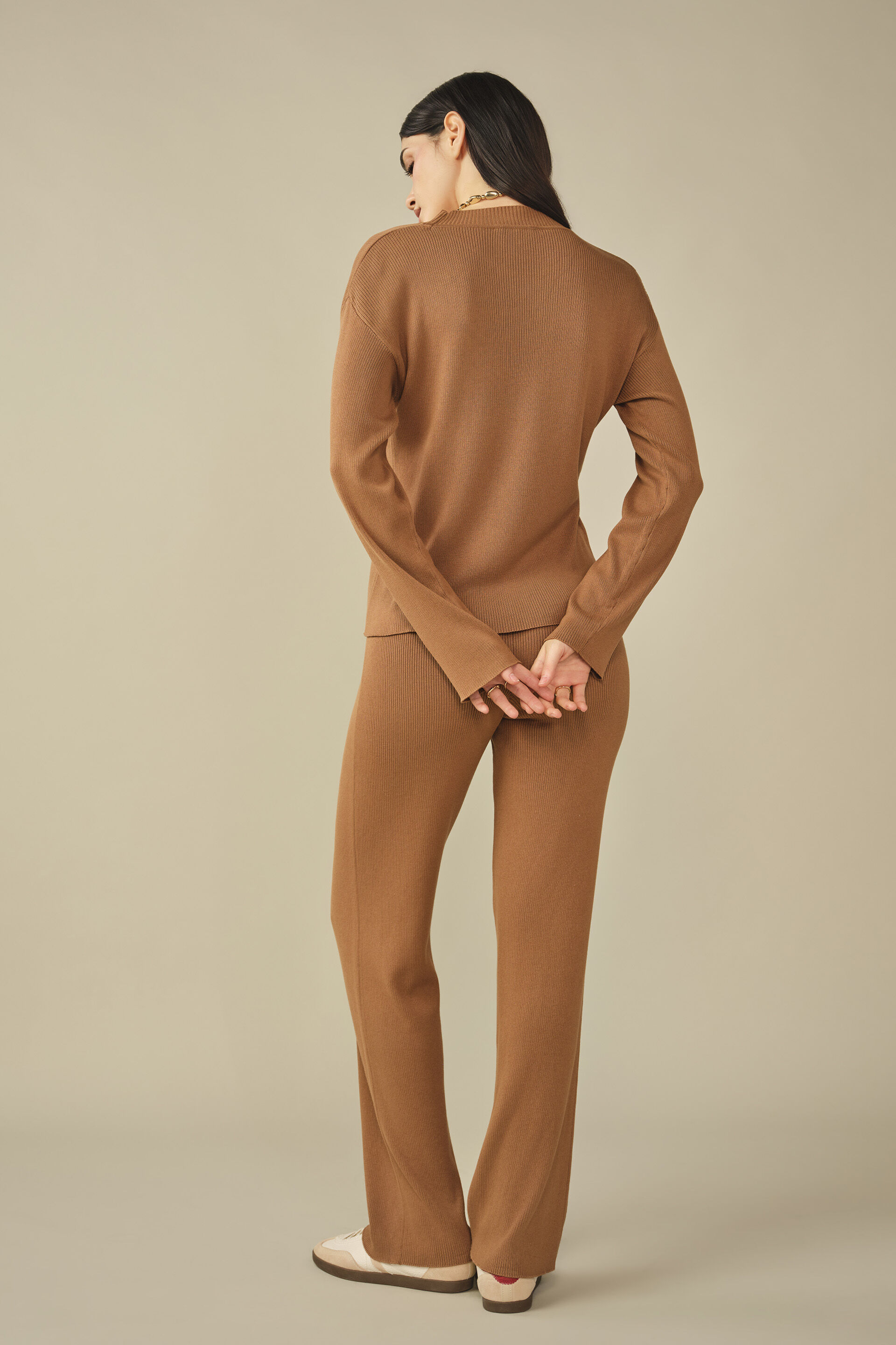 Dark Beige Drift Co-ord Set, Dark Beige, image 6